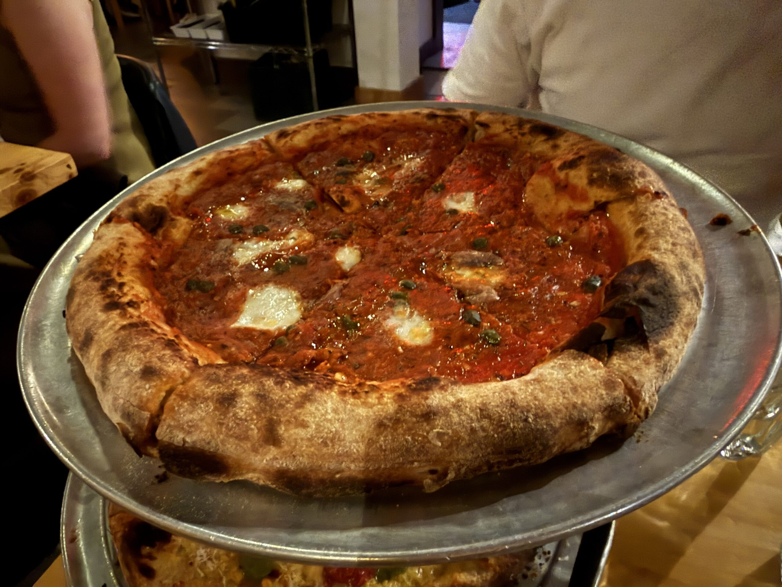 Marone pizza at Jules